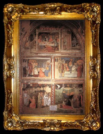 framed  GIOVANNI DA MILANO Scenes from the Life of Magdalene sg, ta009-2